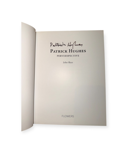 Patrick Hughes Signed Perverspective Book