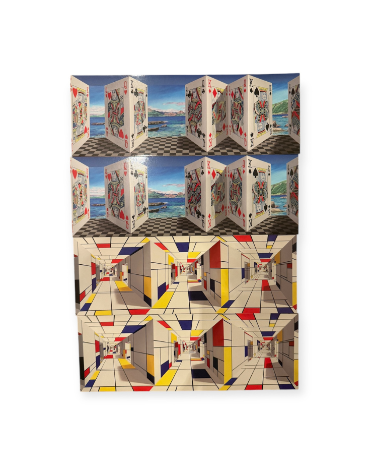 Patrick Hughes 2005 Postcards