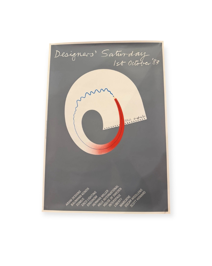 Patrick Hughes Designers Saturday Poster 1983