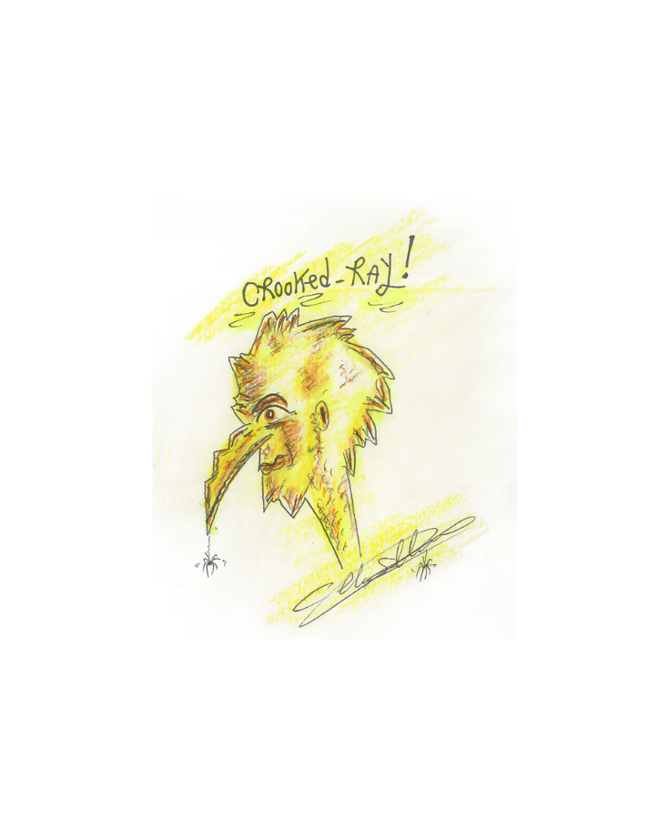 Charles Bronson Excessive Incarceration Artwork Crooked-Ray