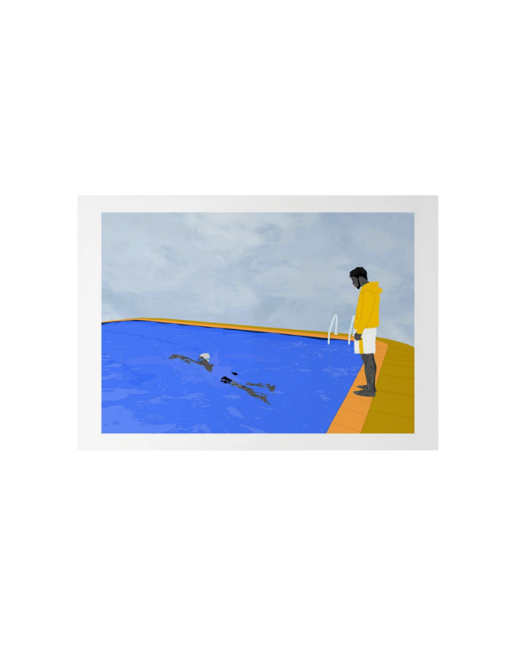 Osinachi Pool Day II - Portrait of An Artist, 2021