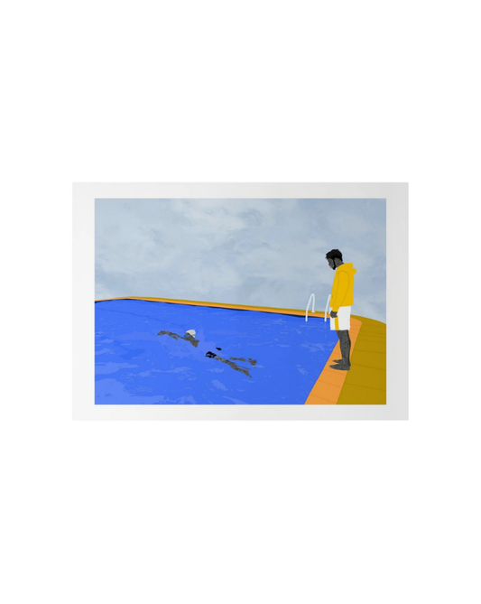 Osinachi Pool Day II - Portrait of An Artist, 2021