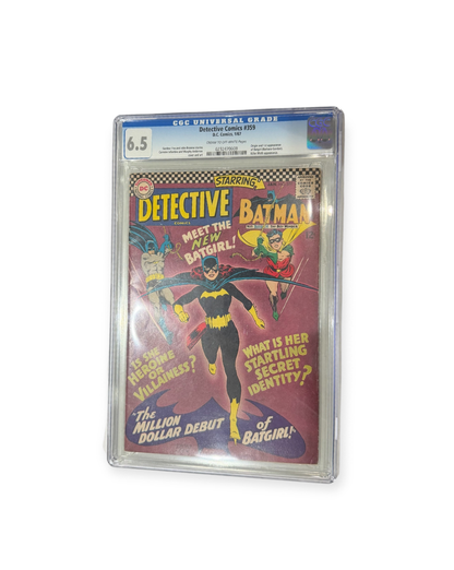 Detective Comics 359 1st New Batgirl Barbara Gordon CGC 6.5