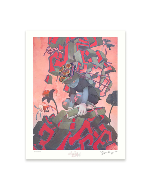 James Jean Mountain Signed Print 44/331